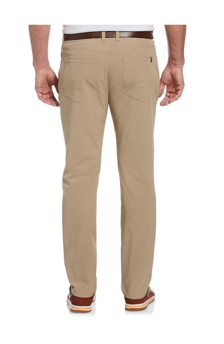 Callaway Big & Tall 5-Pocket Flat-Front Everplay Pants, Alternate, color, Khaki Heather