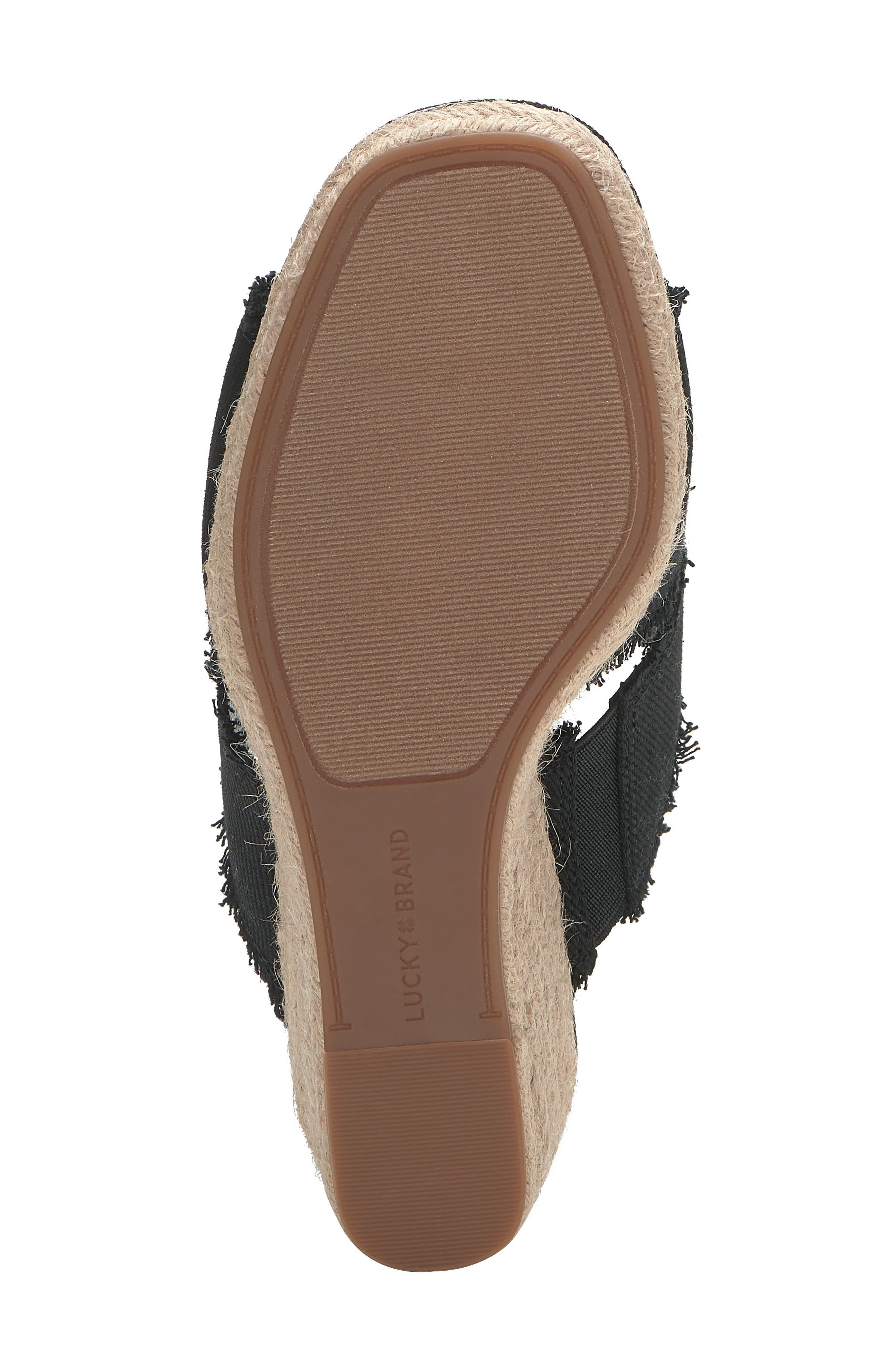 Lucky Brand Madgie Espadrille Wedge Sandal, Alternate, color, 