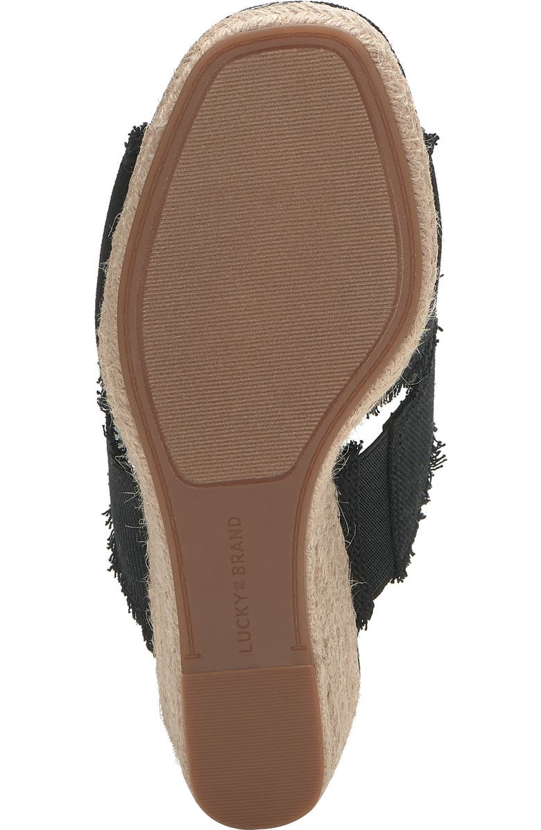 Lucky Brand Madgie Espadrille Wedge Sandal, Alternate, color,
