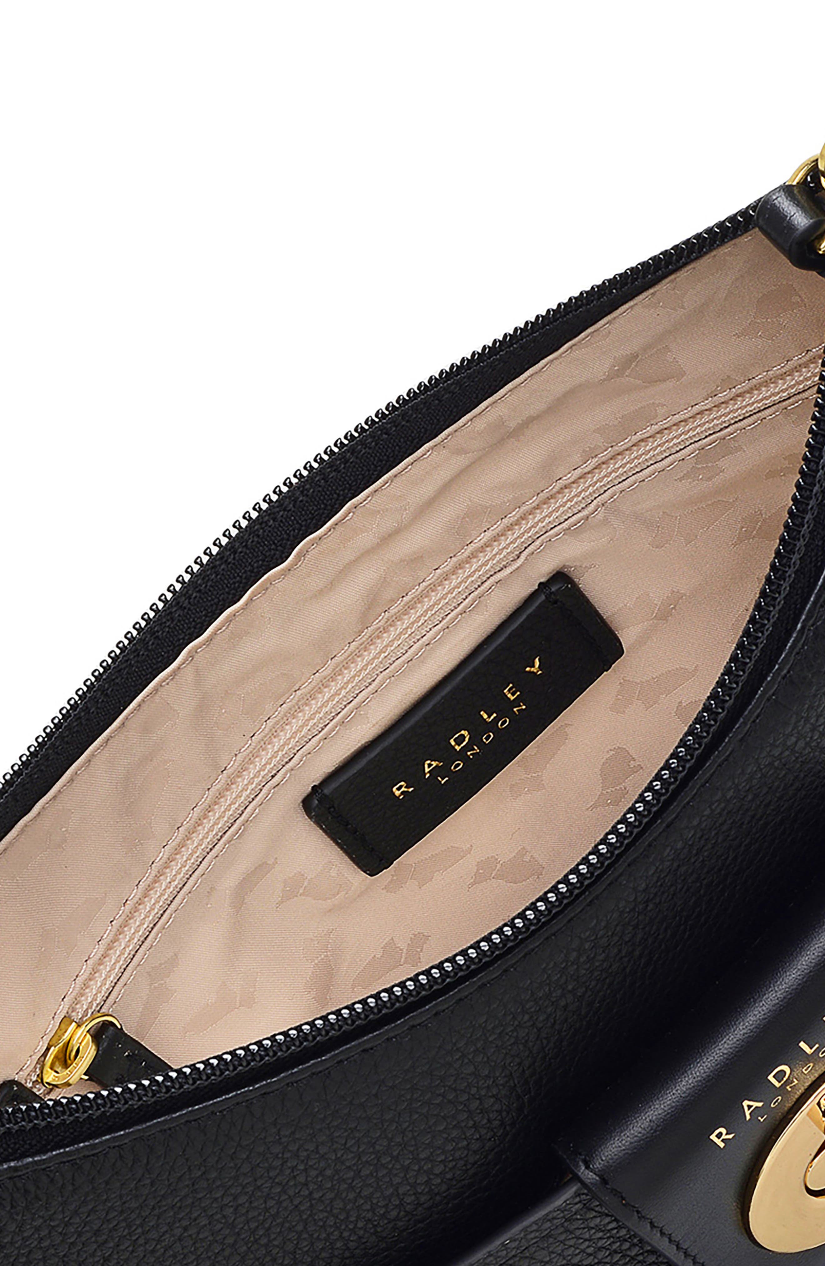 Radley Longacre Small Crossbody Bag, Alternate, color, Black