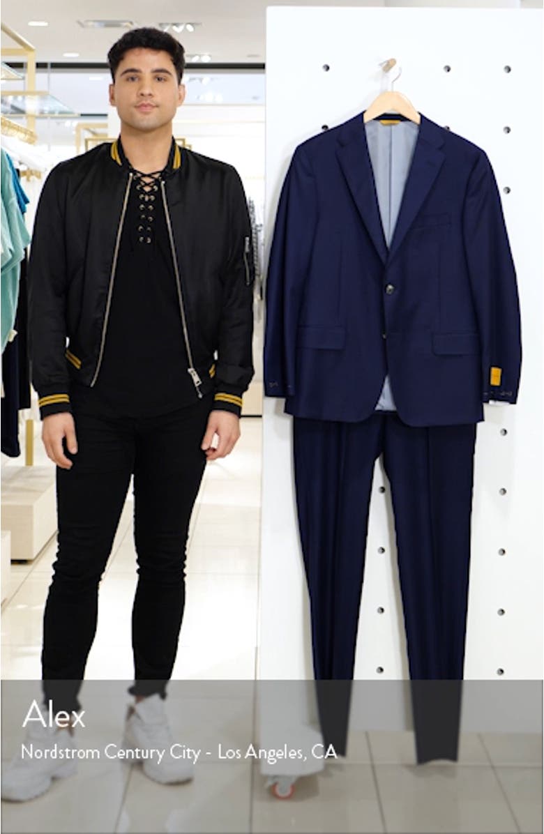 Classic B Fit Loro Piana Wool Suit, sales video thumbnail