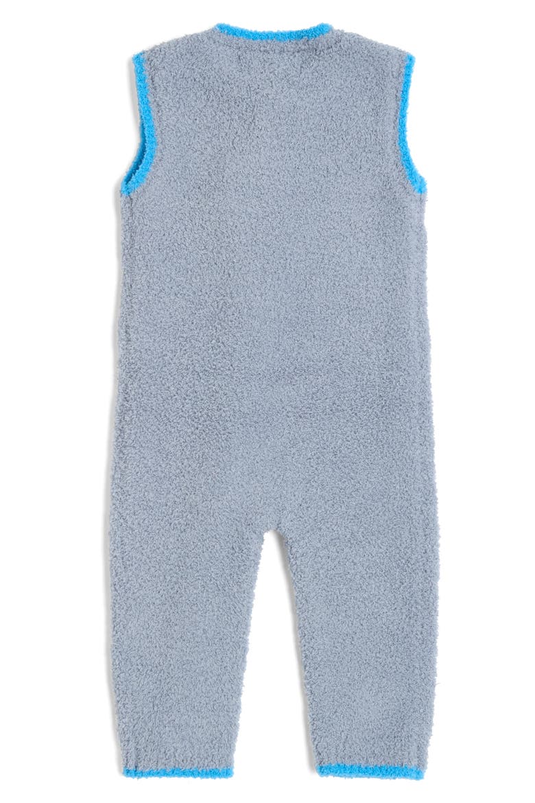Kids' CozyChic Tipped Onesie, Alternate, color, CHAMBRAY-CYAN