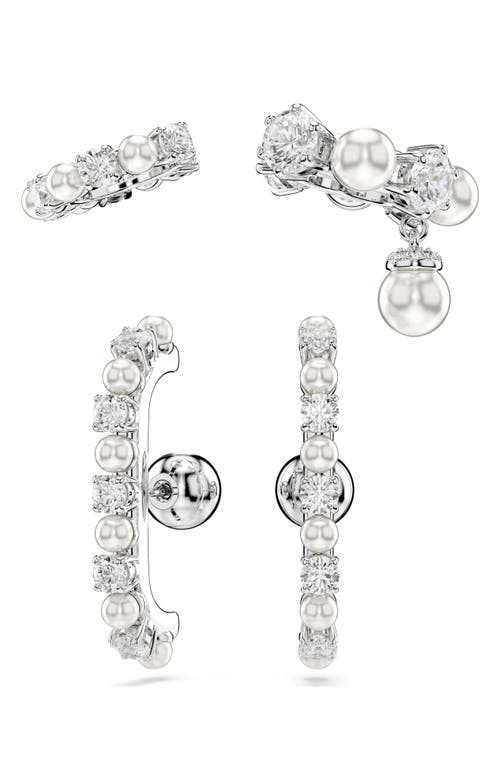 Swarovski Matrix Earrings & Ear Cuffs Set