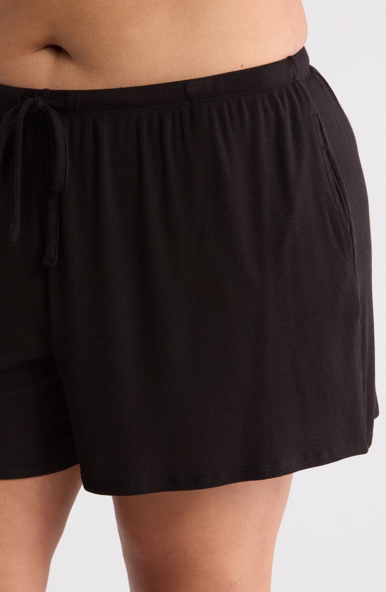 Nordstrom Moonlight Eco Easy Rib Short Pajamas, Alternate, color,