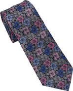 Ben Sherman Floral Pop Art Slim Tie