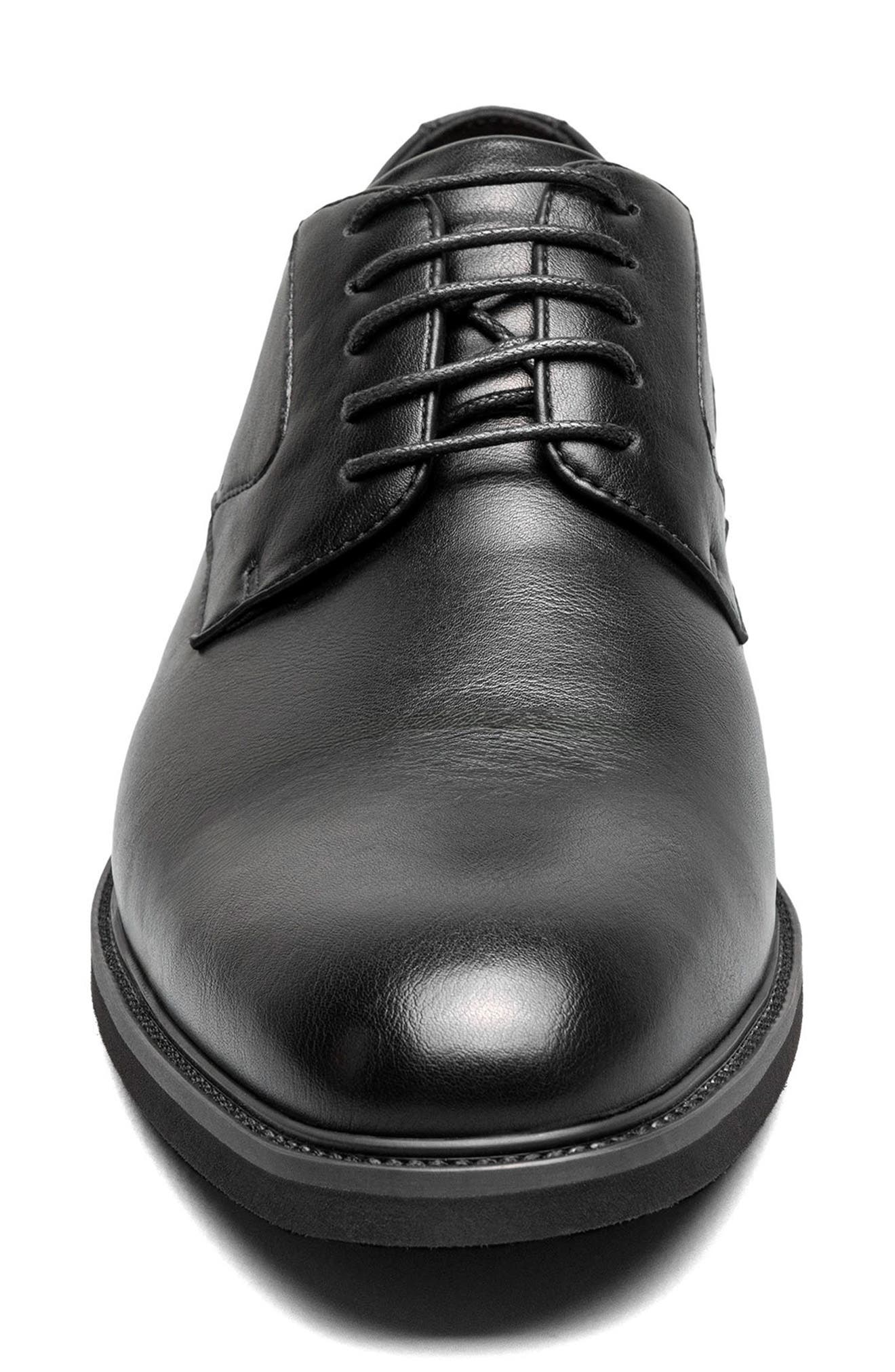 Stacy Adams Vinson Plaid Toe Derby, Alternate, color, Black Multi