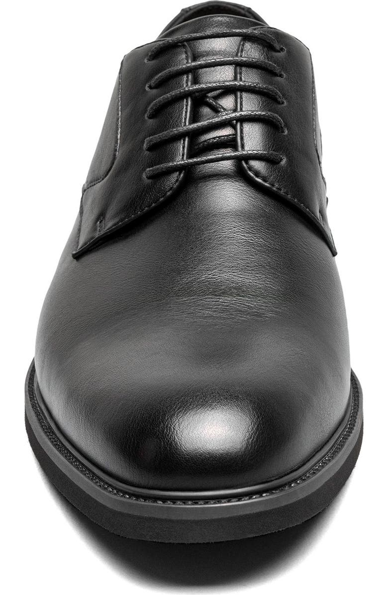 Stacy Adams Vinson Plaid Toe Derby, Alternate, color, Black Multi