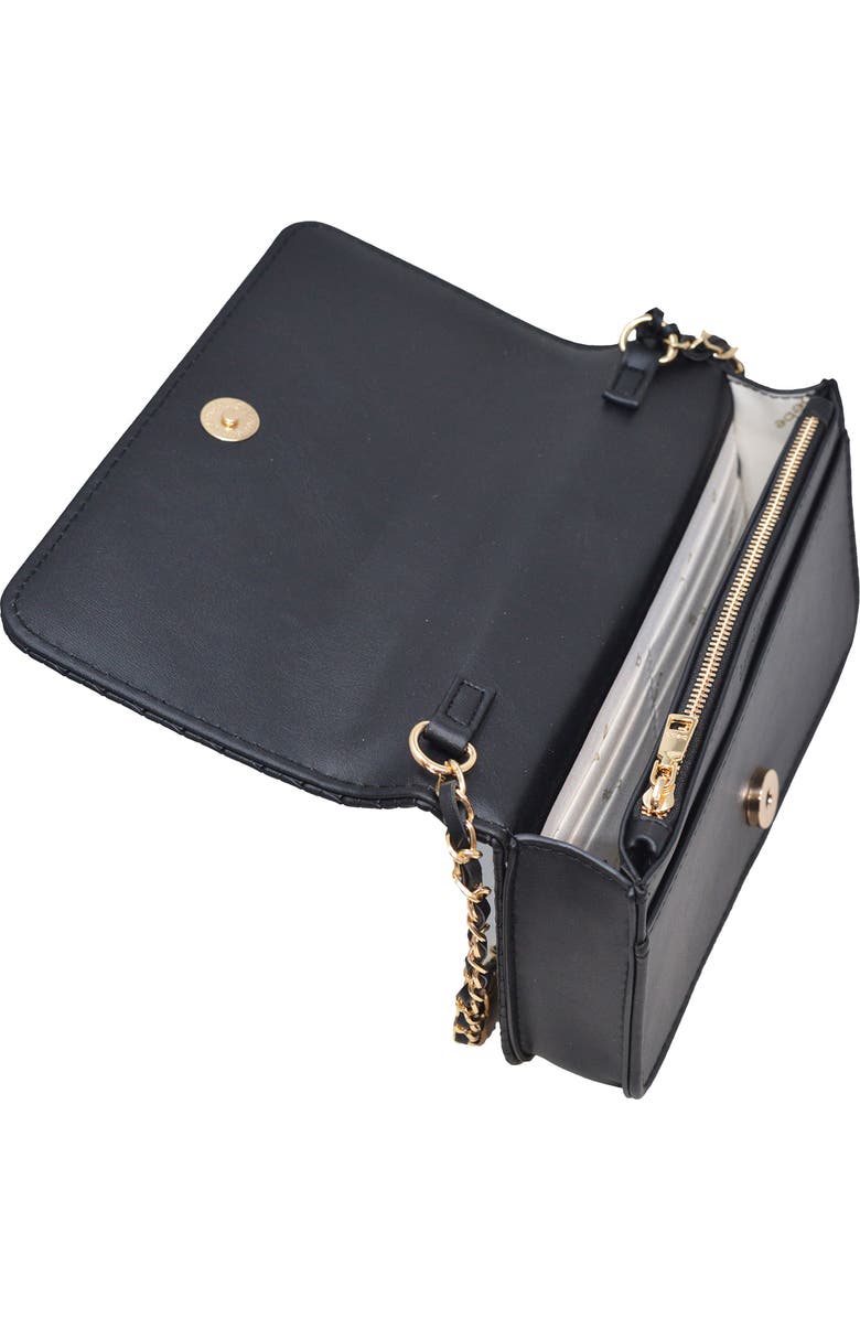 bebe Otto Crossbody Bag, Alternate, color, Black