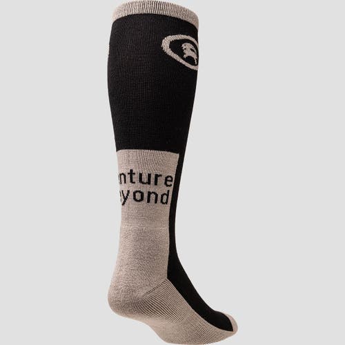 Backcountry Venture Beyond Merino Blend Ski Sock In Black