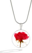 Mint & Lily Pressed Birth Flower Necklace