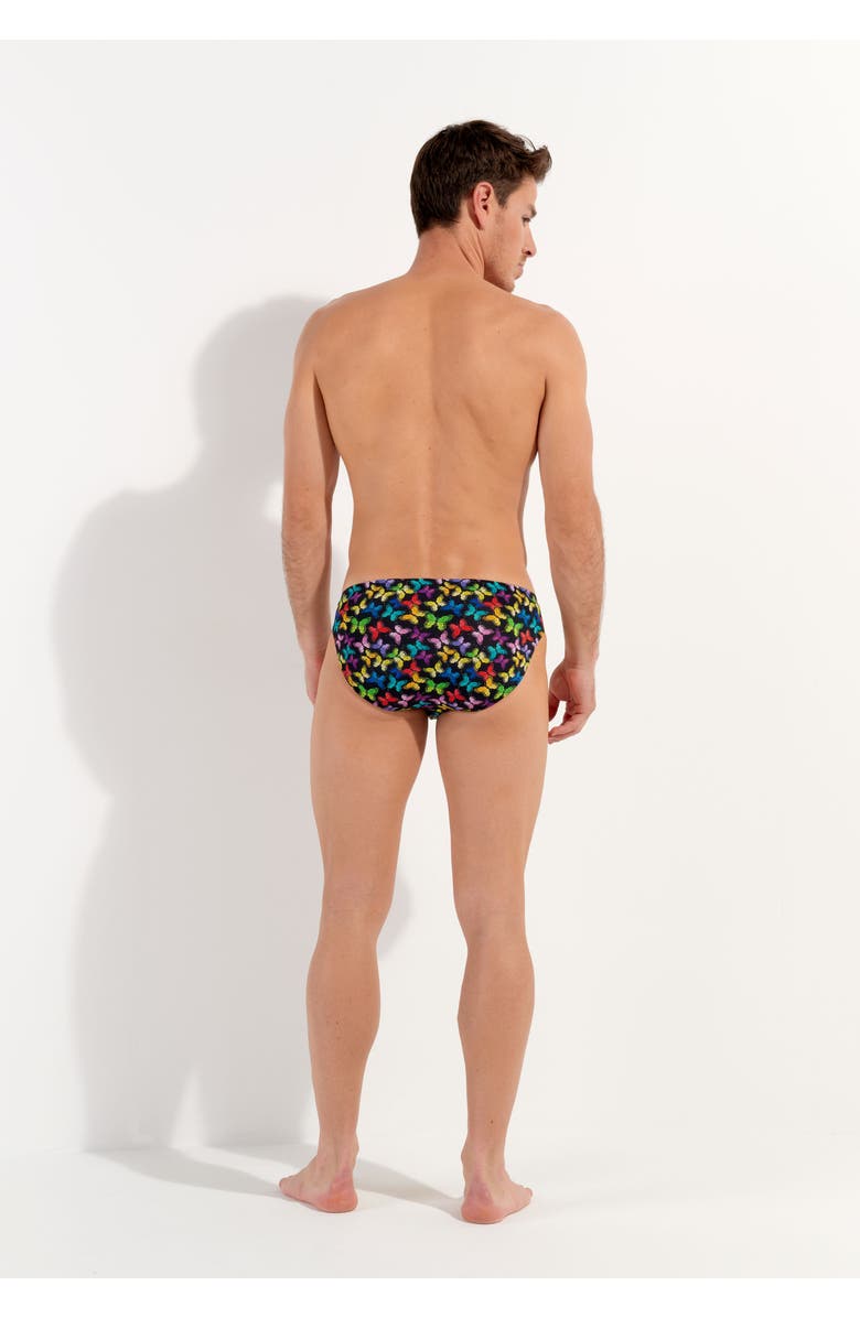 HOM Butterfly Comfort Micro Briefs, Alternate, color, Multico Print