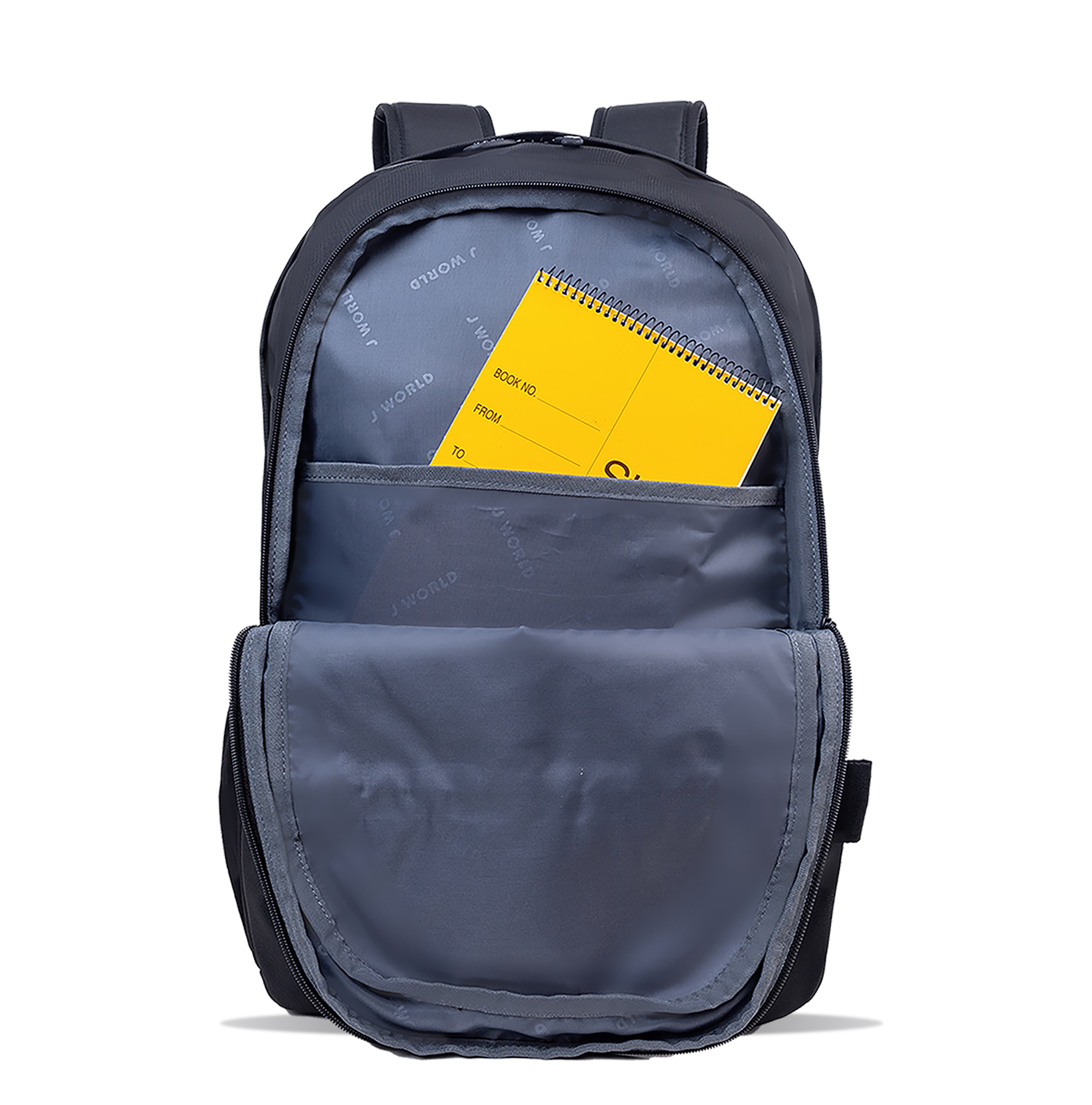 J World Allan Multi-Functional Laptop Backpack, Alternate, color, Black