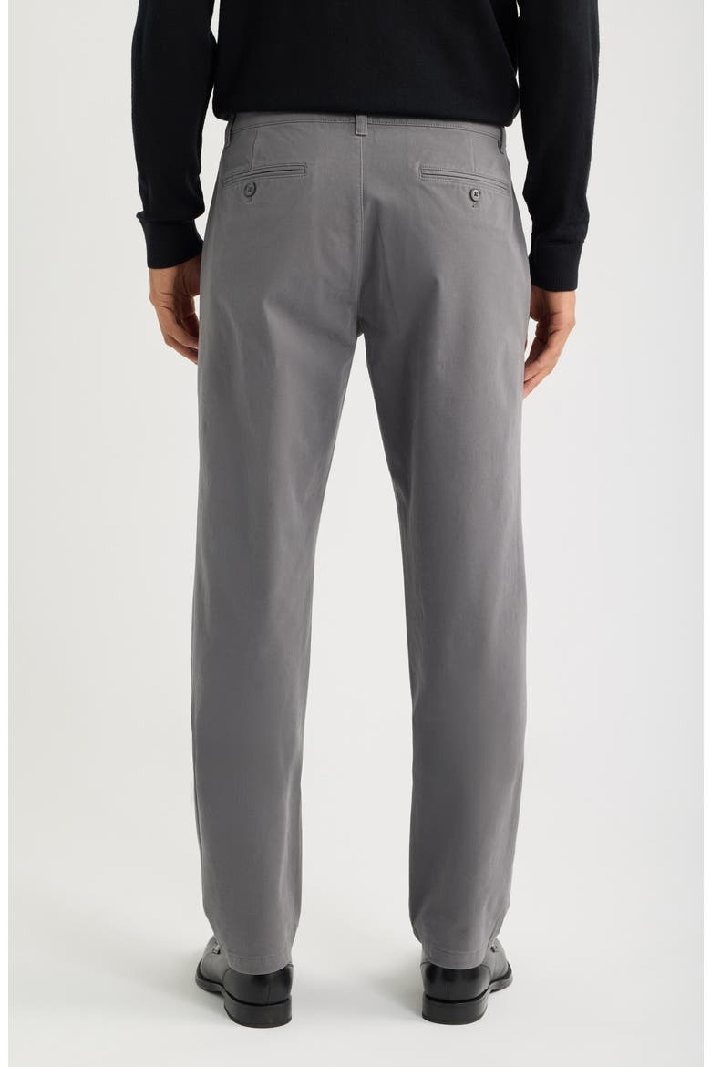 Slim Fit Washed Chino Pants, Alternate, color, GREY CASTLEROCK