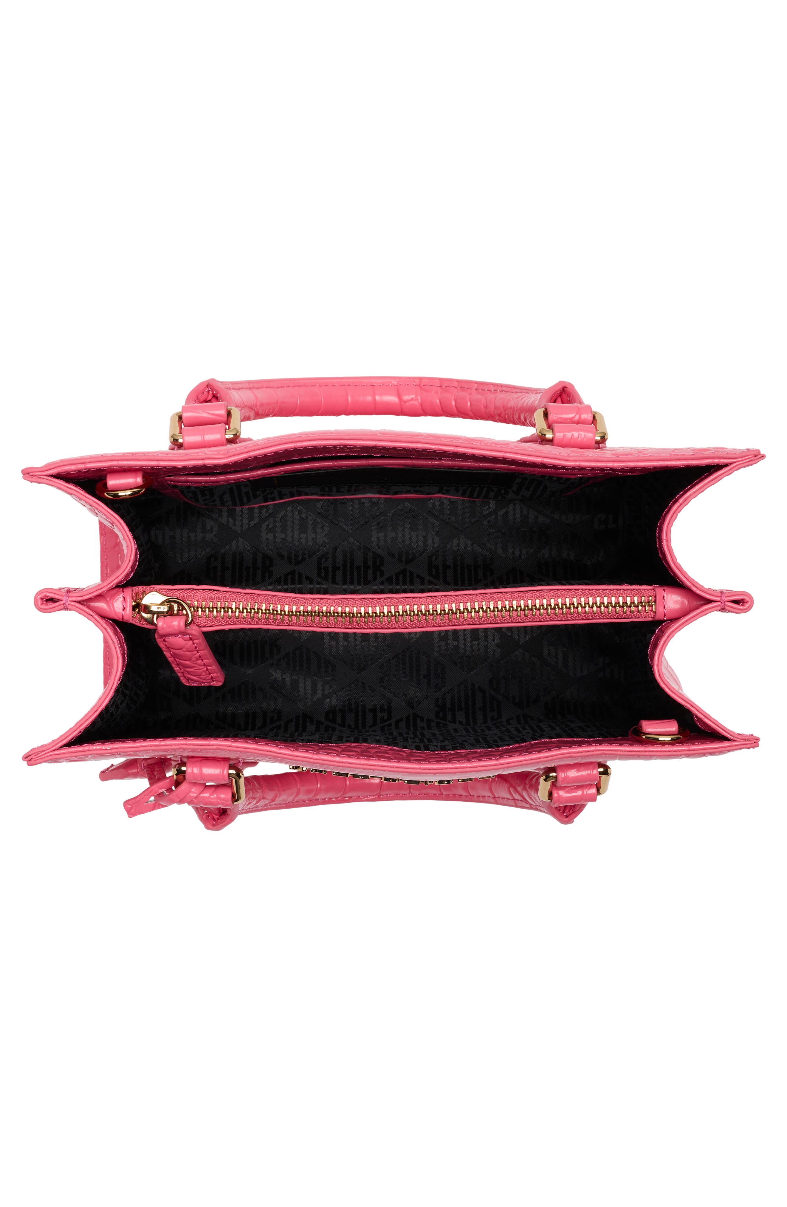 Kurt Geiger London Small Highgate Croc Embossed Tote, Alternate, color, 