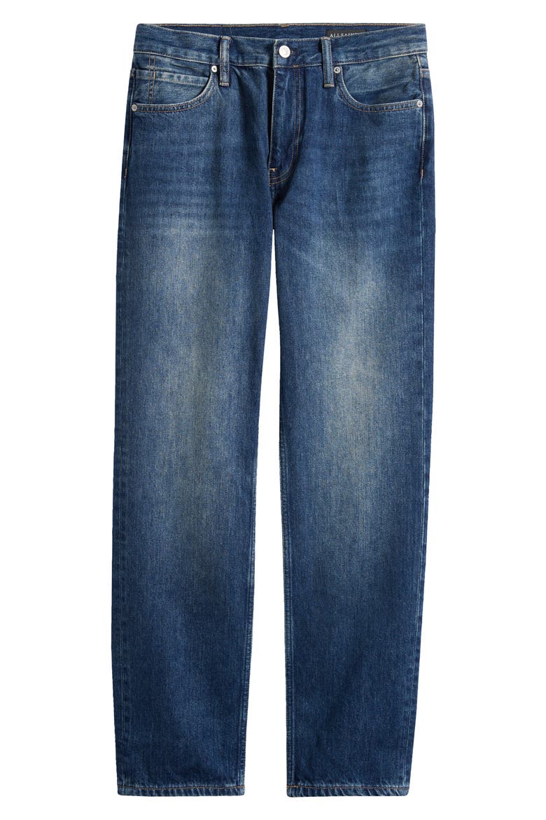 Reid Straight Leg Jeans, Alternate, color, INDIGO BLUE
