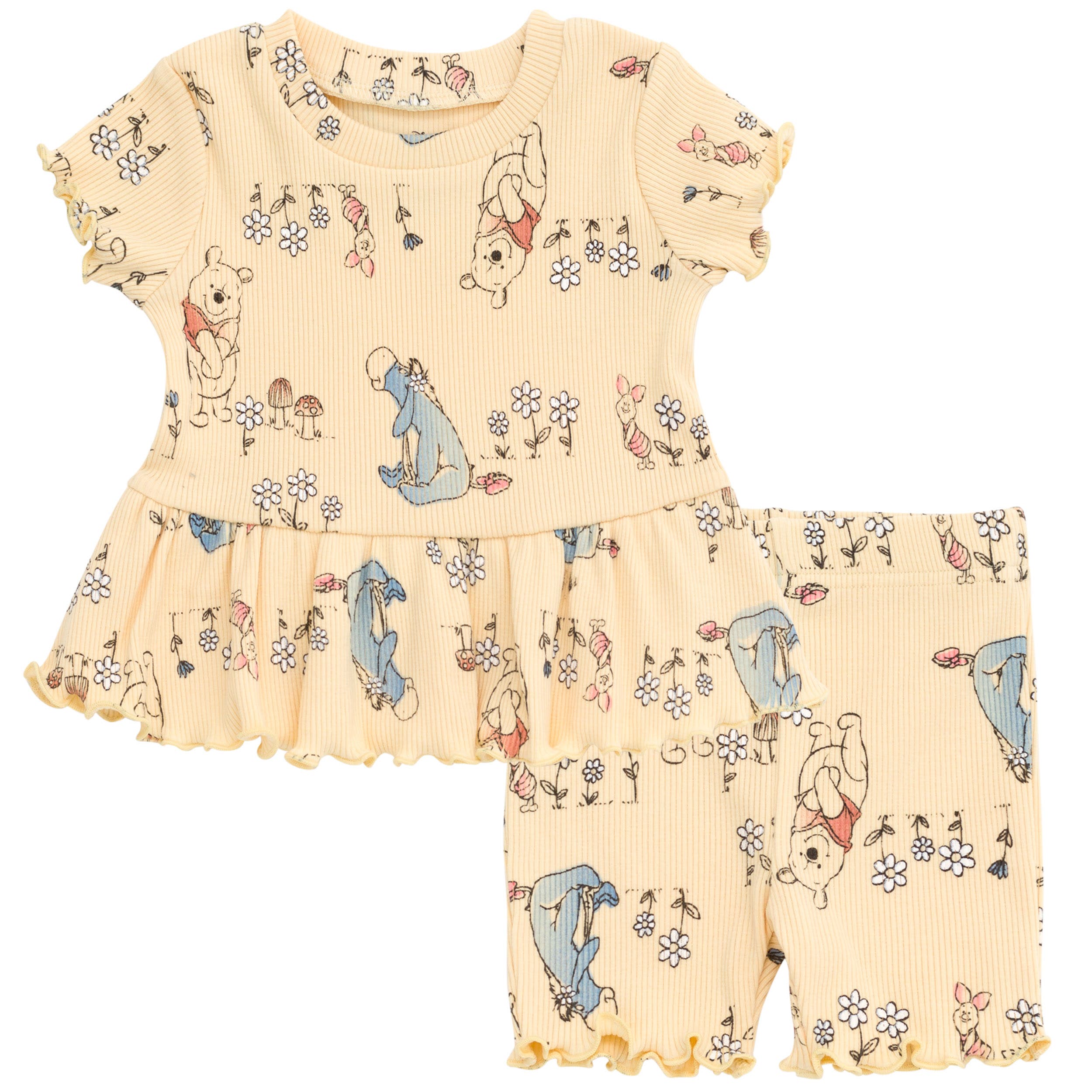 Pooh Eeyore Yellow