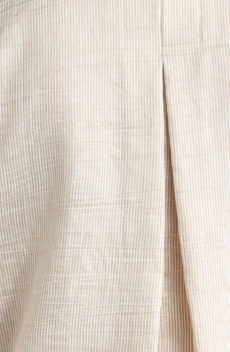 Eileen Fisher Linen Blend A-Line Jacket, Alternate, color, Wheat