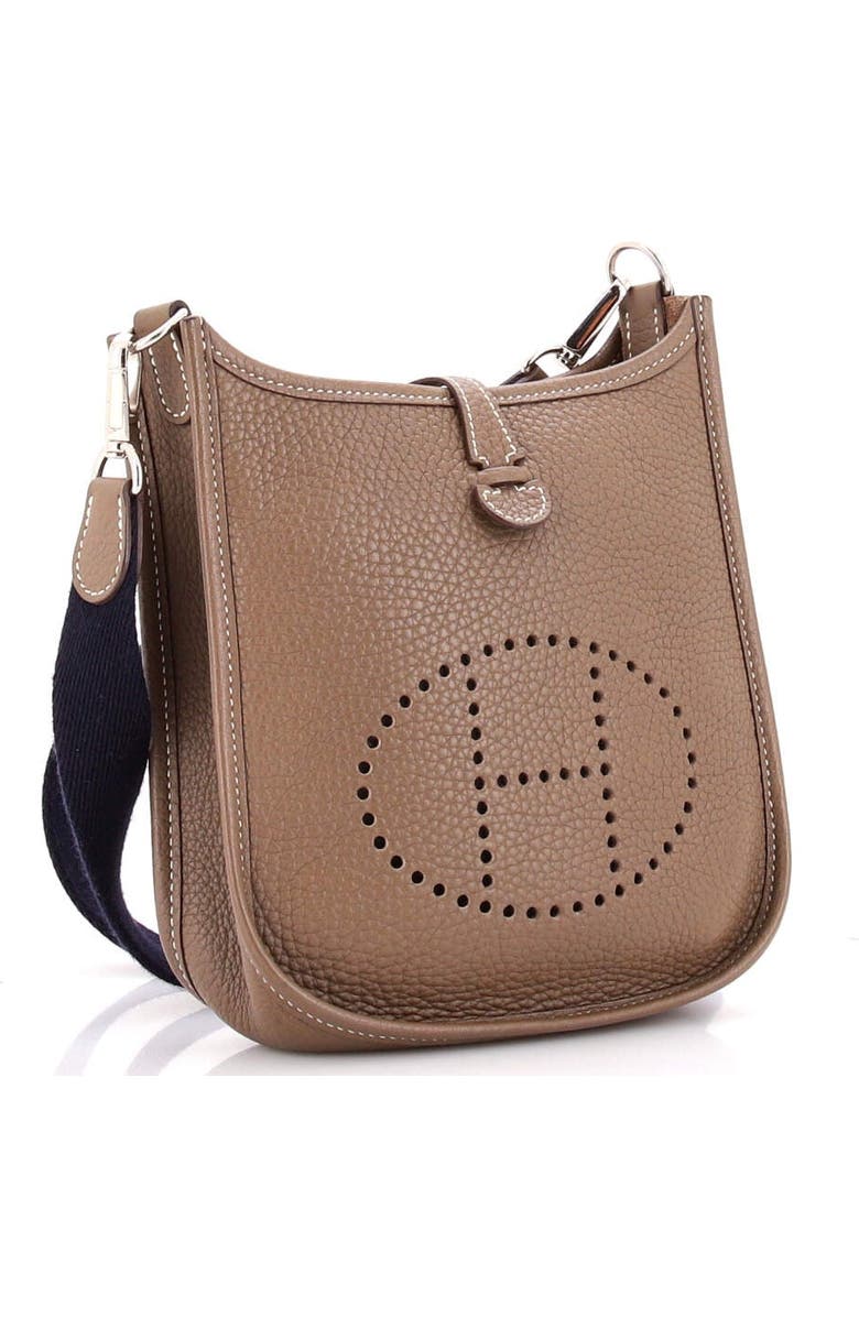 Pre-Owned Hermes Evelyne Bag Gen III Clemence TPM, Alternate, color, Etoupe