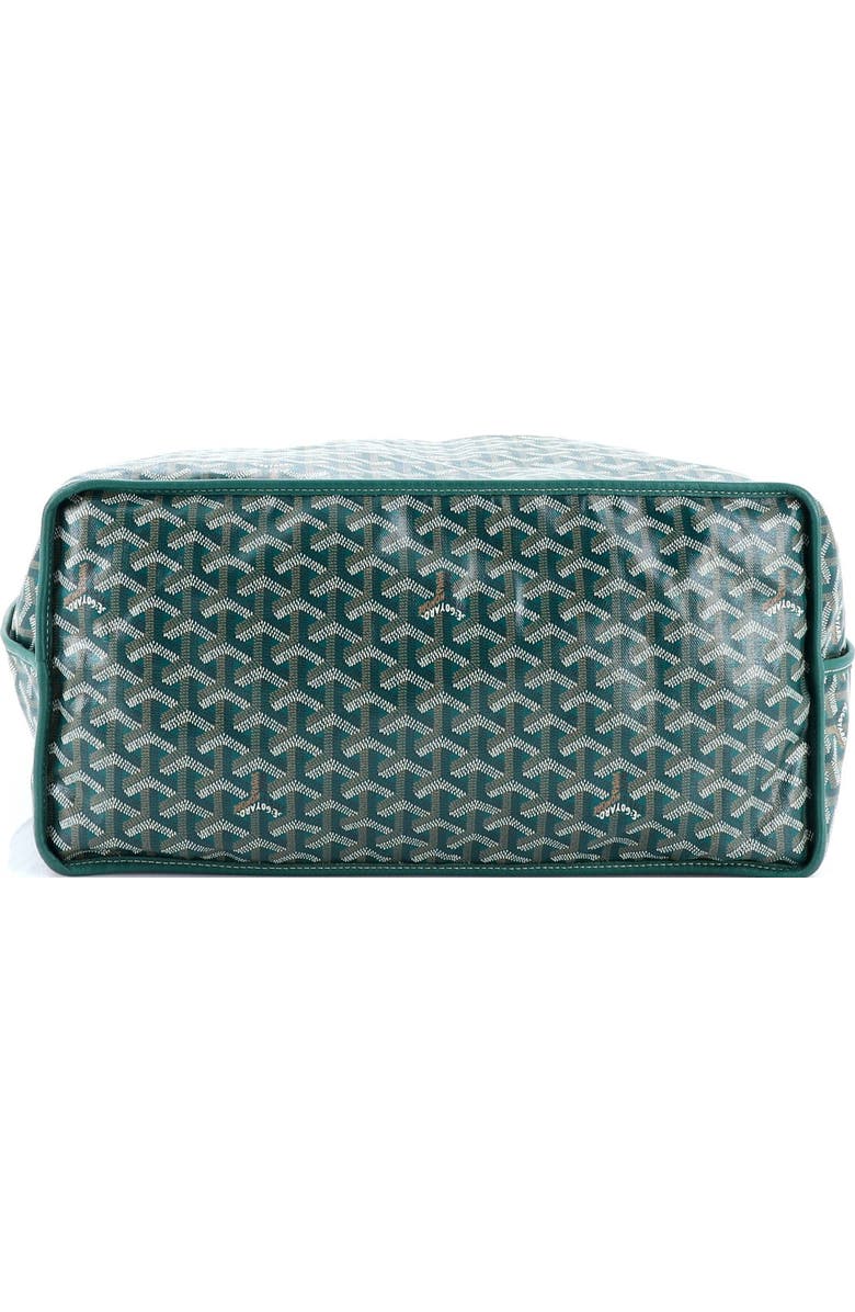 Pre-Owned Goyard Anjou Reversible Tote Coated Canvas GM, Alternate, color, Green