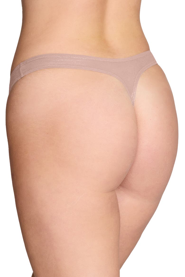 The Mesh Thong, Alternate, color, MOONBEAM