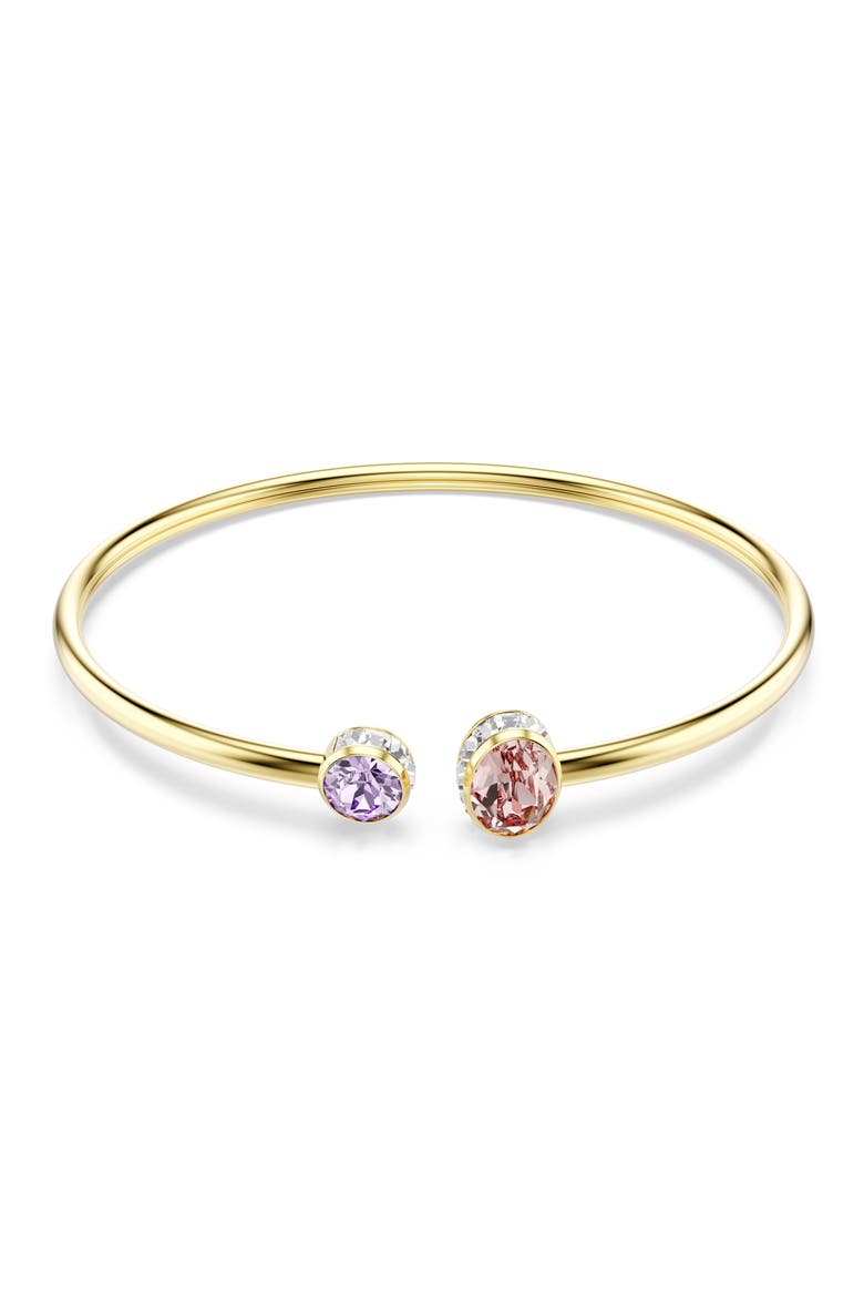 Chroma Open Bangle Bracelet, Main, color, GOLD/ MULTI