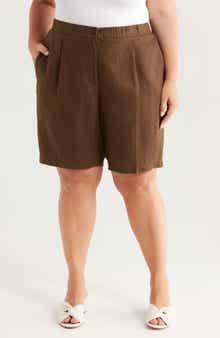 Eileen Fisher Organic Linen Shorts
