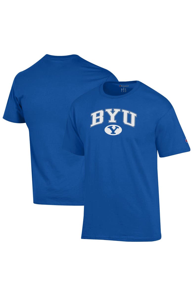 Champion Men's Champion Royal BYU Cougars Arched Logo T-Shirt, Main, color, Royal