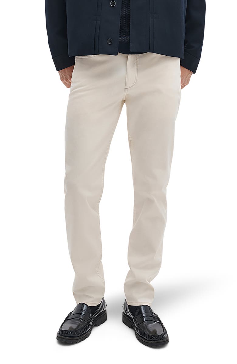 rag & bone Fit 2 Airflex Slim Fit Jeans, Main, color, Ecru