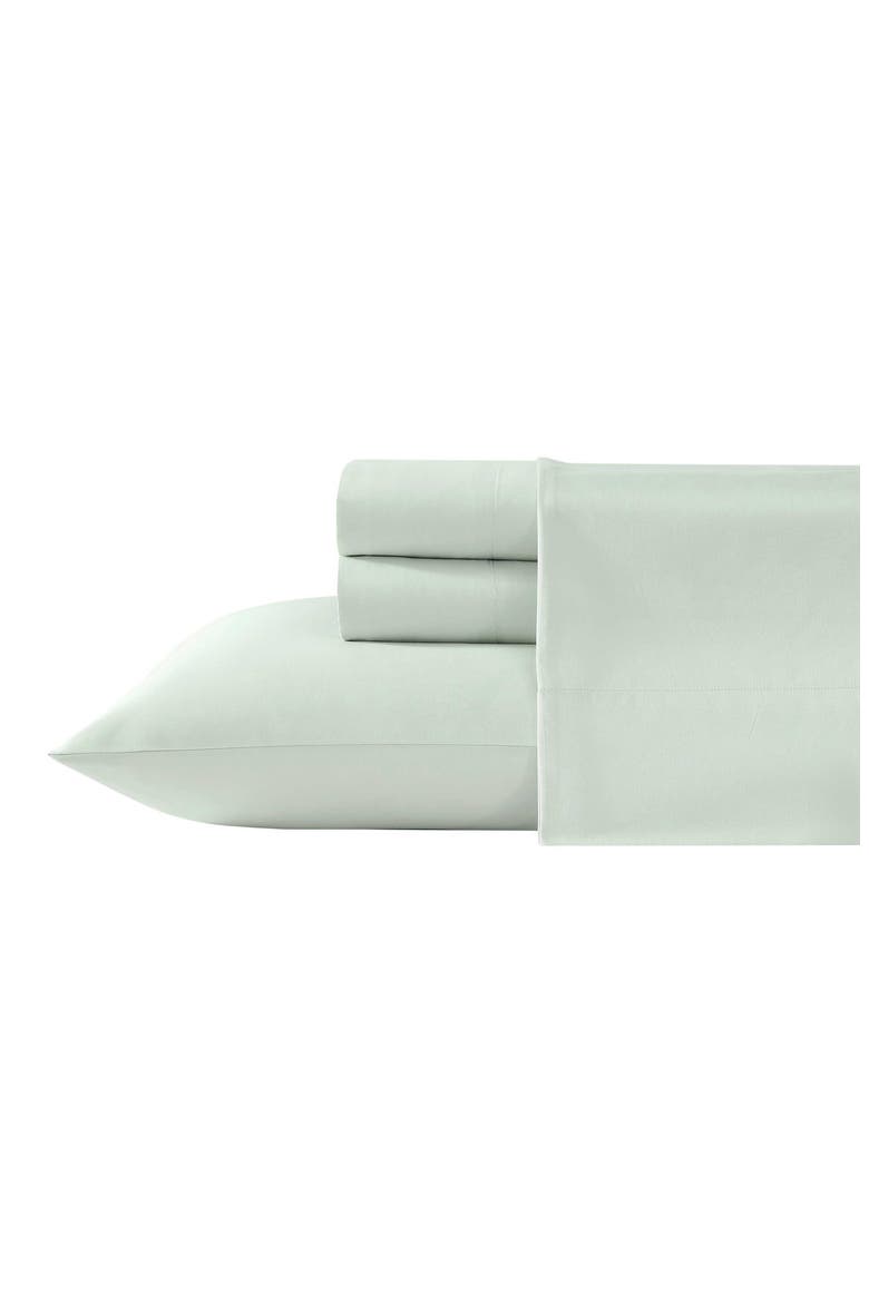 Solid 800 Thread Count Sheet Set, Main, color, PASTEL GREEN