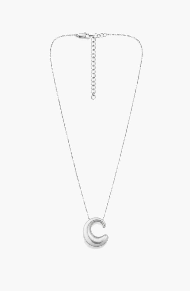 YOJ Astra Liquid Necklace in Silver, Alternate, color, Silver