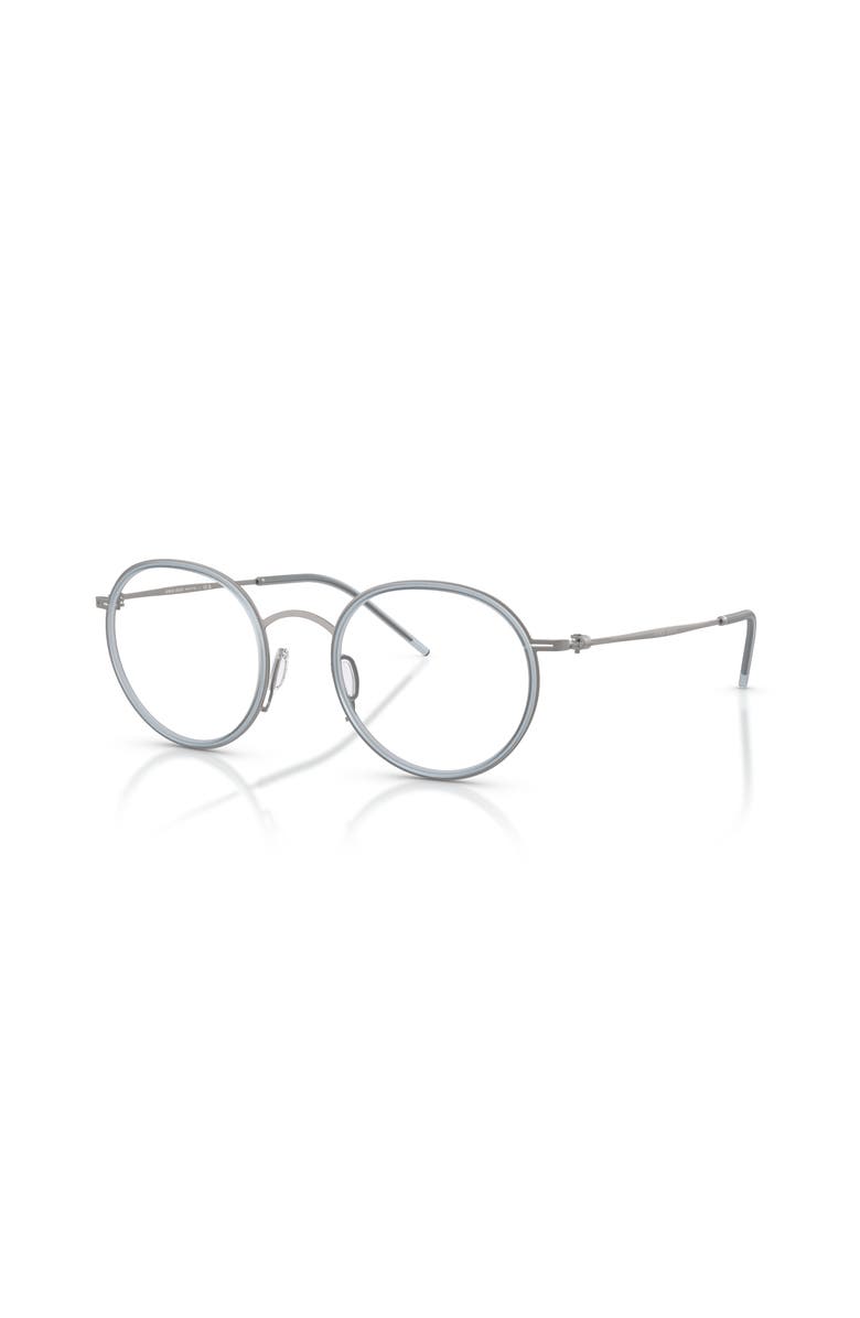 Giorgio Armani 47mm Round optical glasses, Main, color, Grey