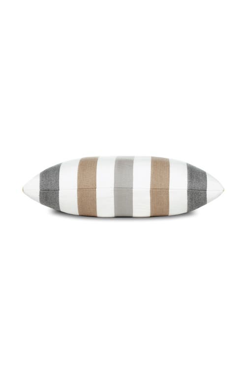 Elaine Smith Dune Stripe Indoor & Outdoor Woven Accent Pillow