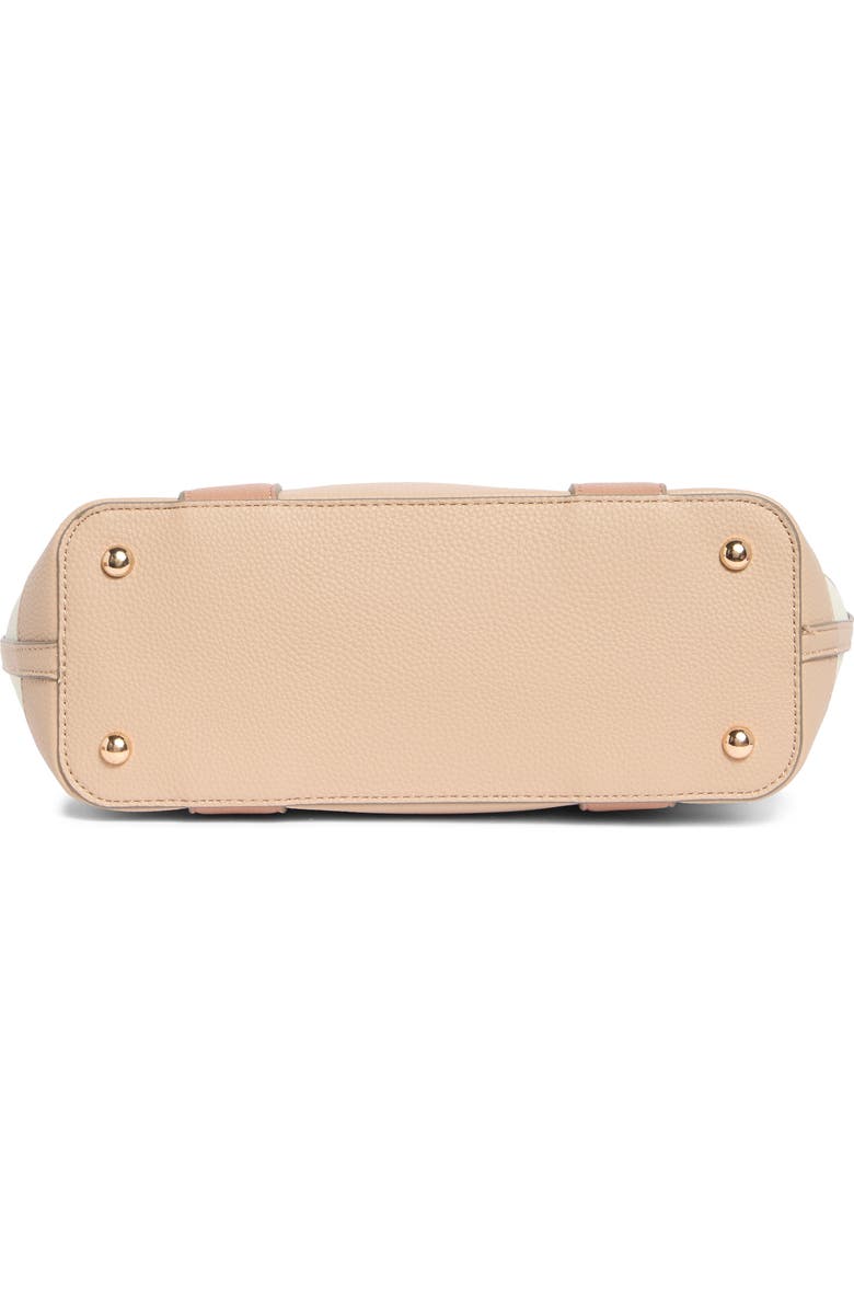 Nanette Lepore Sylas Tote with Wristlet Pouch, Alternate, color, Warm Taupe - Rice