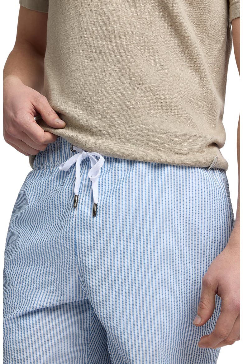 Classic Charles 5" Swim Trunk, Alternate, color, Surf/White