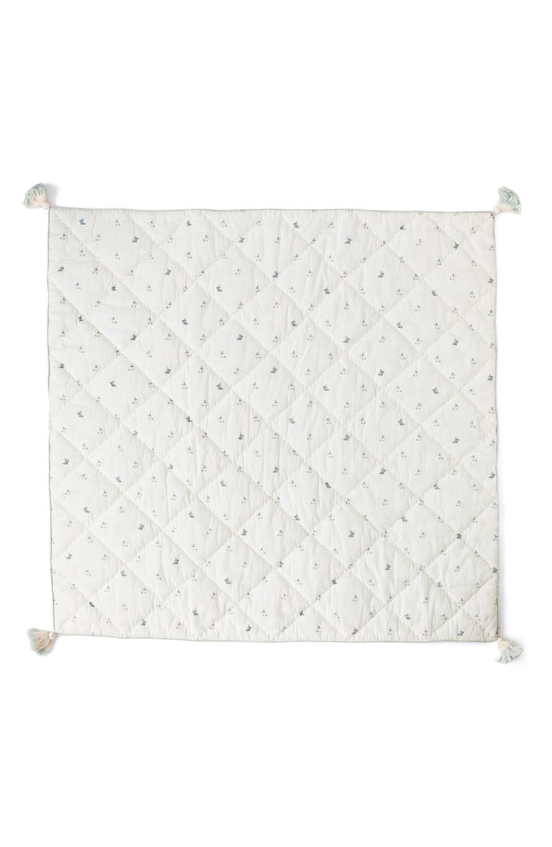 Pehr Quilted Nursery Blanket, Main, color,