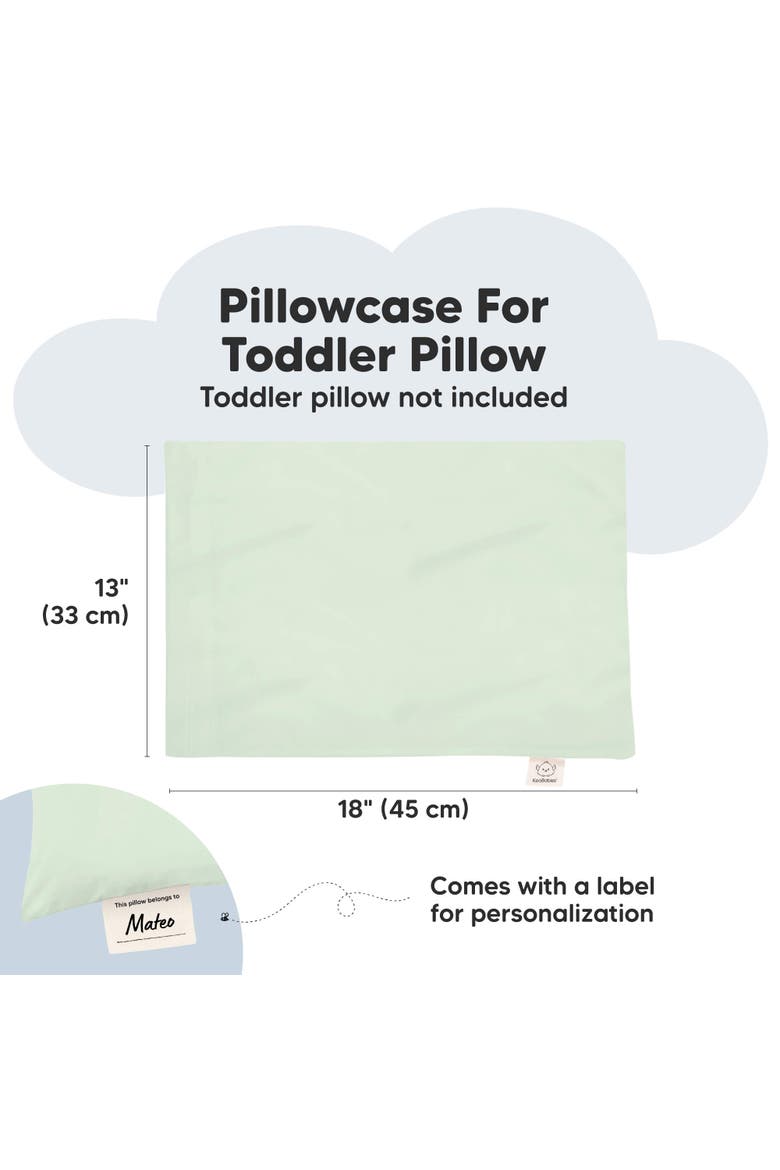 My Little Dreamy [Protect+] Waterproof Pillowcase, Alternate, color, Sage