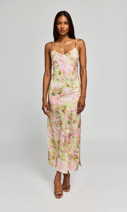 Marcella Floral Voile Dress