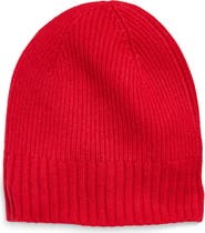 Nordstrom Rib Cashmere Beanie