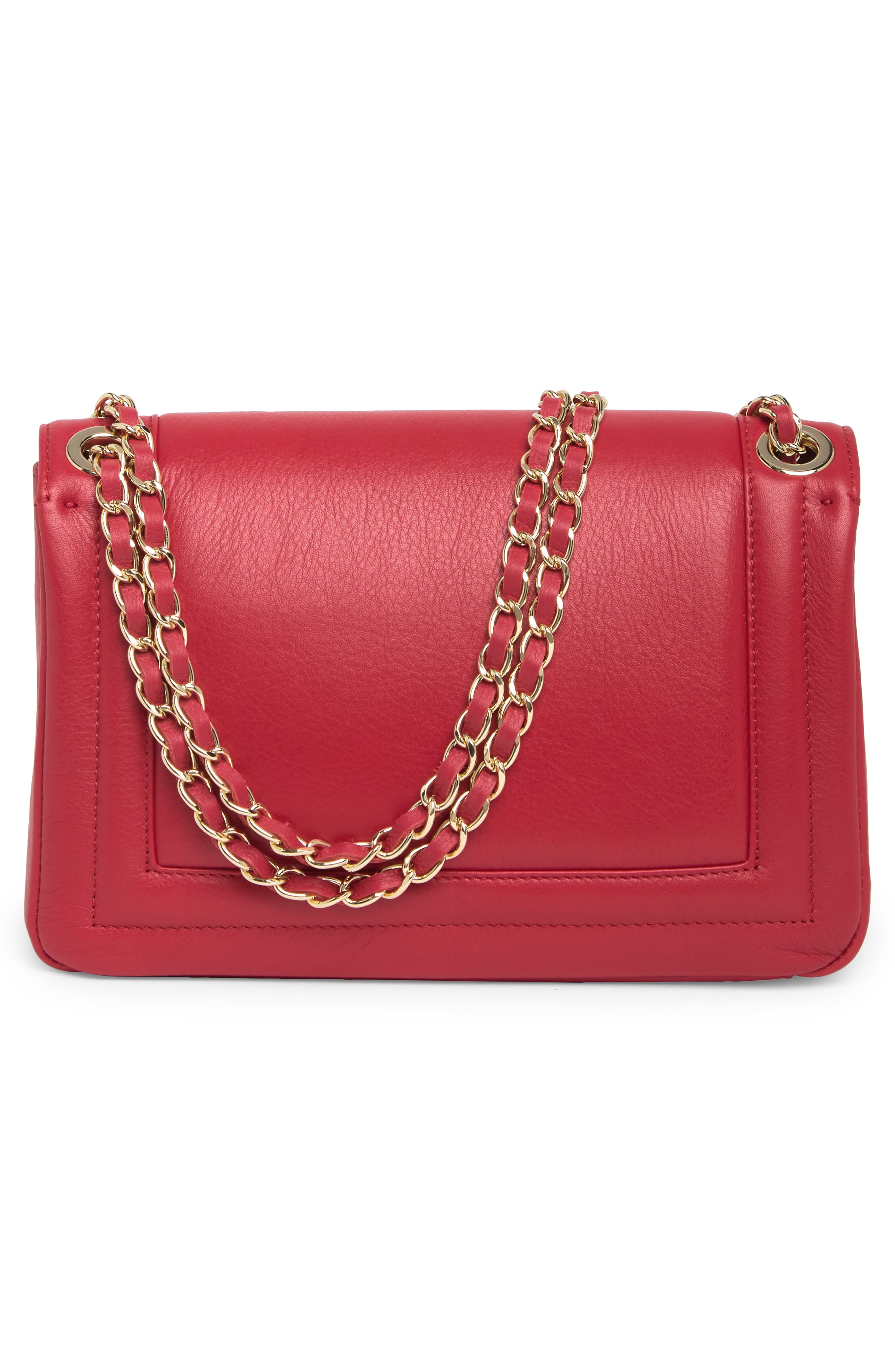 VALENTINO BY MARIO VALENTINO Alice Signature Convertible Leather Shoulder Bag, Alternate, color, 