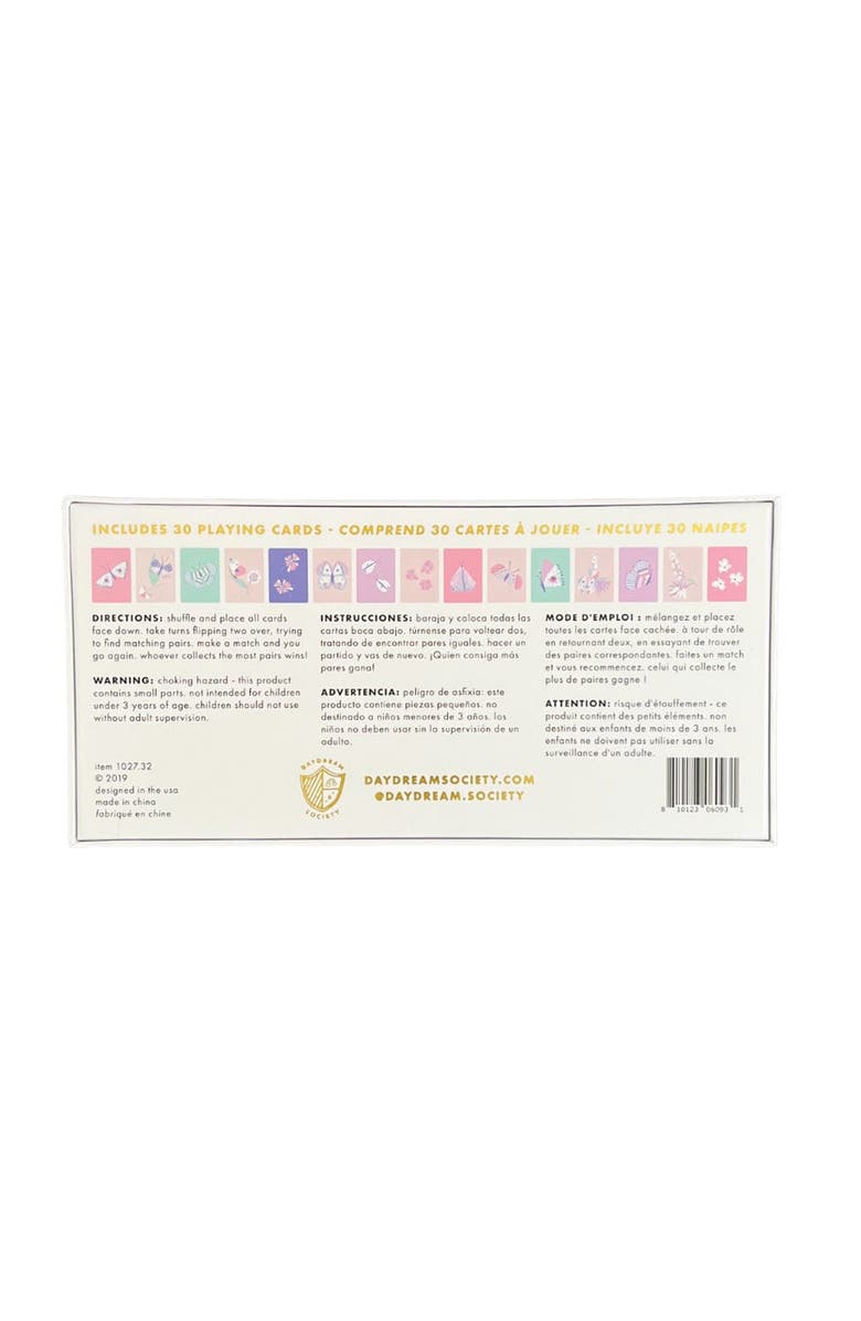 Daydream Society Flutter Memory Match Card Game, Alternate, color, Assorted Pre-Pack
