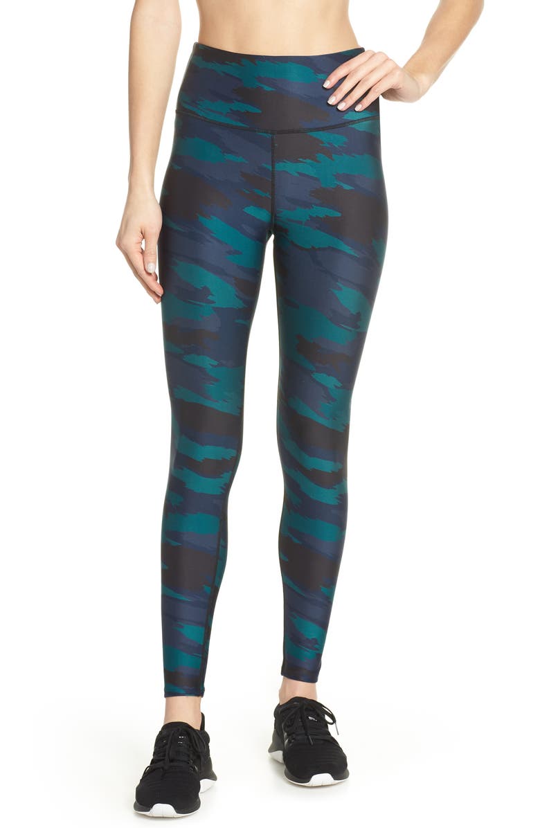 Soul by SoulCycle High Waist Camo Tights, Main, color,