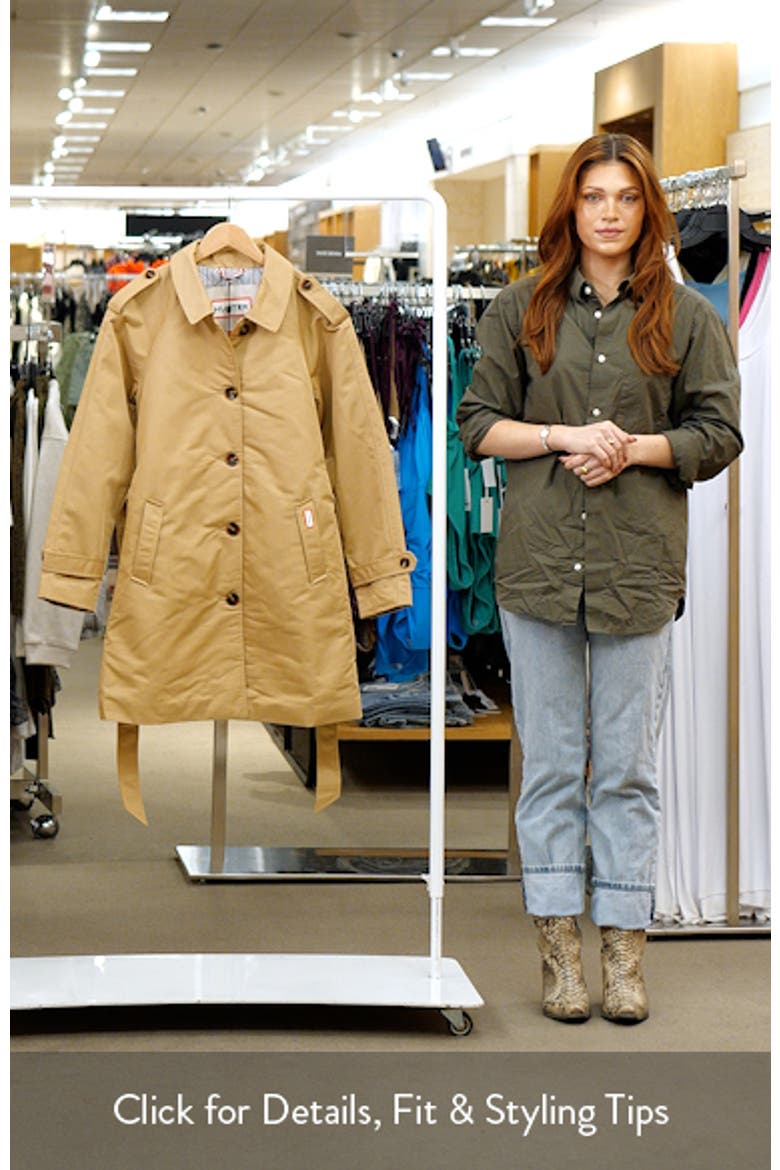 Stacy Water Resistant Trench Coat video