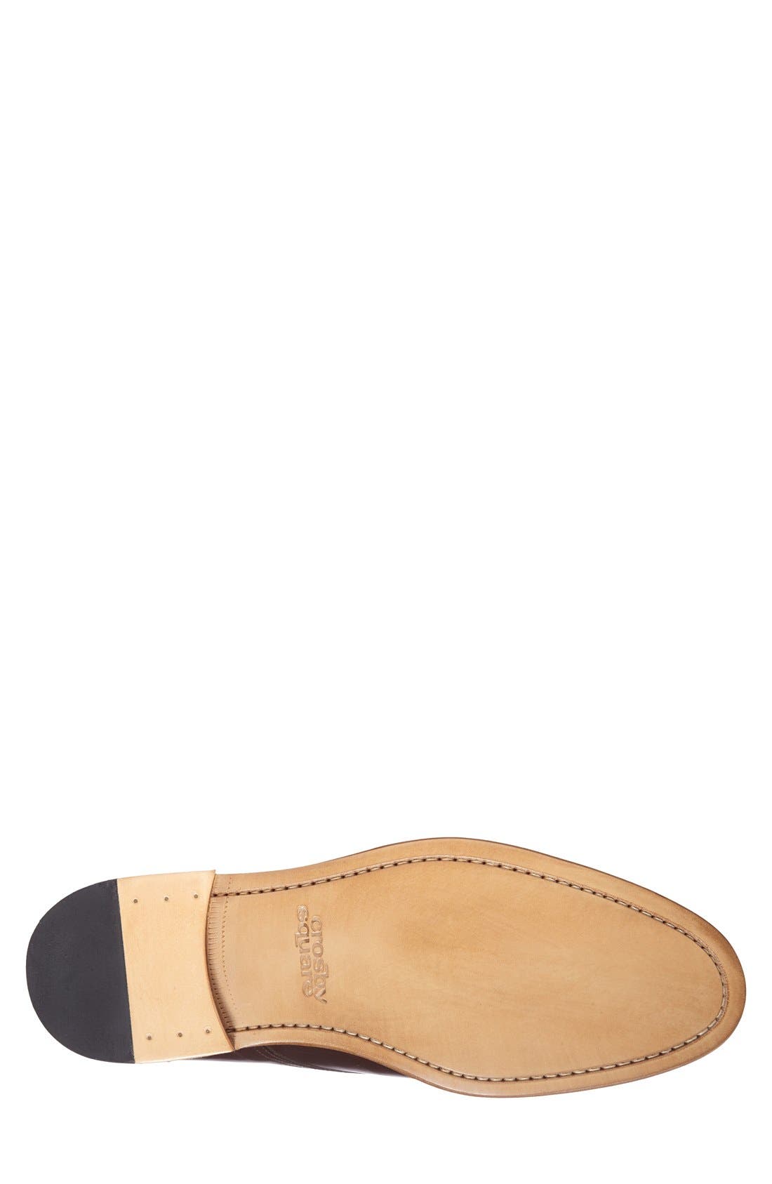 'Stevens' Plain Toe Derby, Alternate, color, DARK BROWN LEATHER