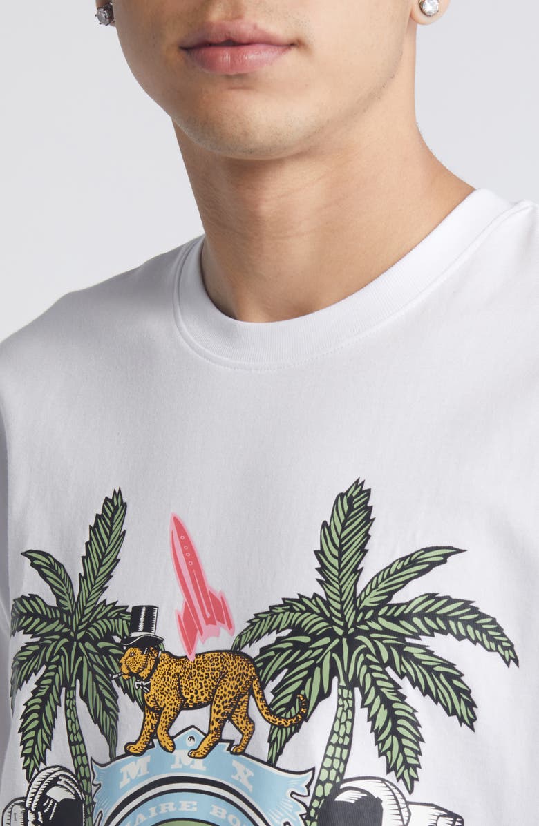 Billionaire Boys Club Crest Cotton Graphic T-Shirt, Alternate, color, 