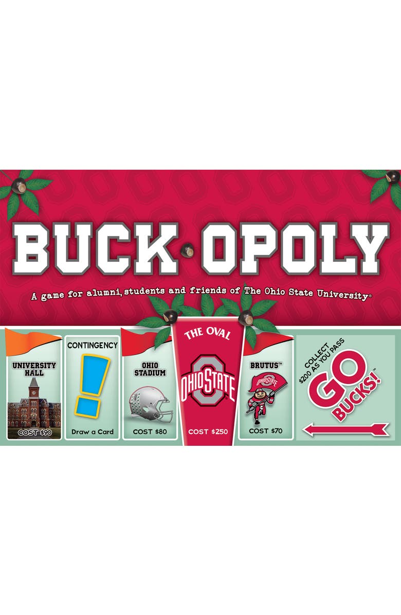Late for the Sky Buckopoly Monopoly Board Game, Alternate, color, Multicolored