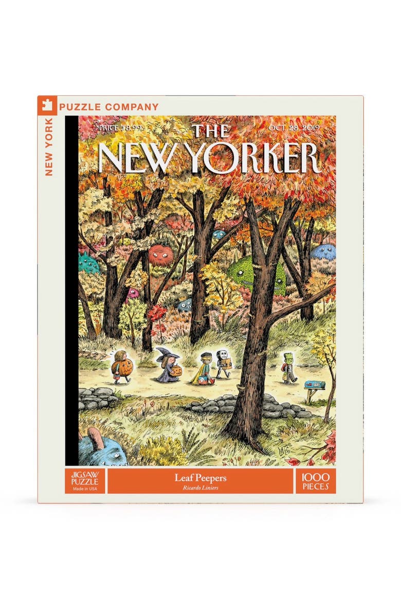 NEW YORK PUZZLE COMPANY Leaf Peepers 1000 Piece Puzzle, Alternate, color, NO COLOR