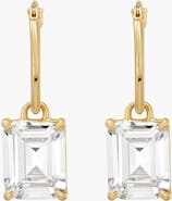 Bearfruit Jewelry Sterling Silver 18k Gold Plated Lena Sparkle Earrings Statement Piece
