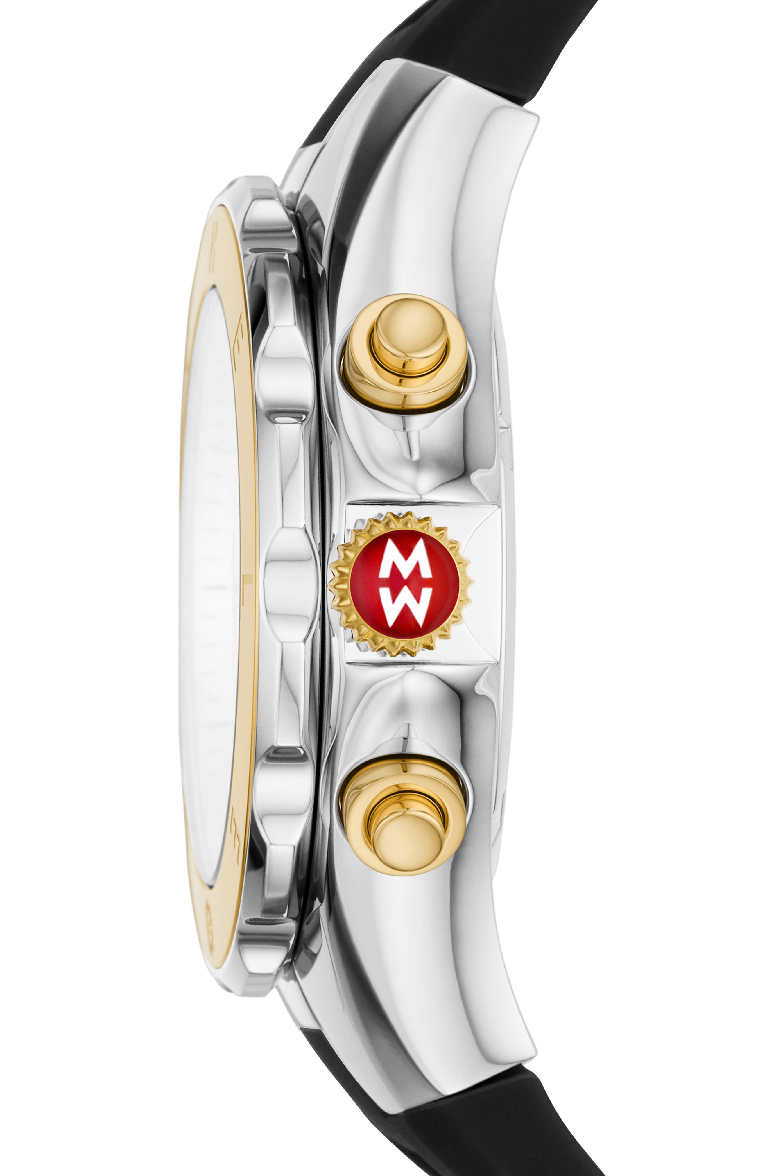 MICHELE Jellybean Silicone Strap Watch, 38mm Nordstromrack