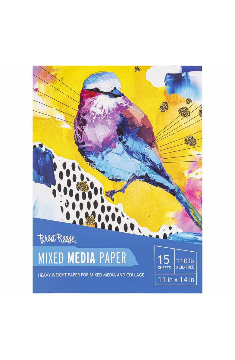Brea Reese Mixed Media Paper Pad 60 Sheets, Main, color, 