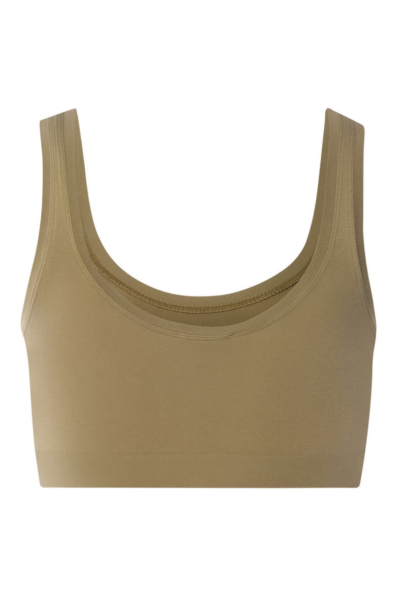 Touch Feeling Crop Top, Alternate, color, COVERT GREEN